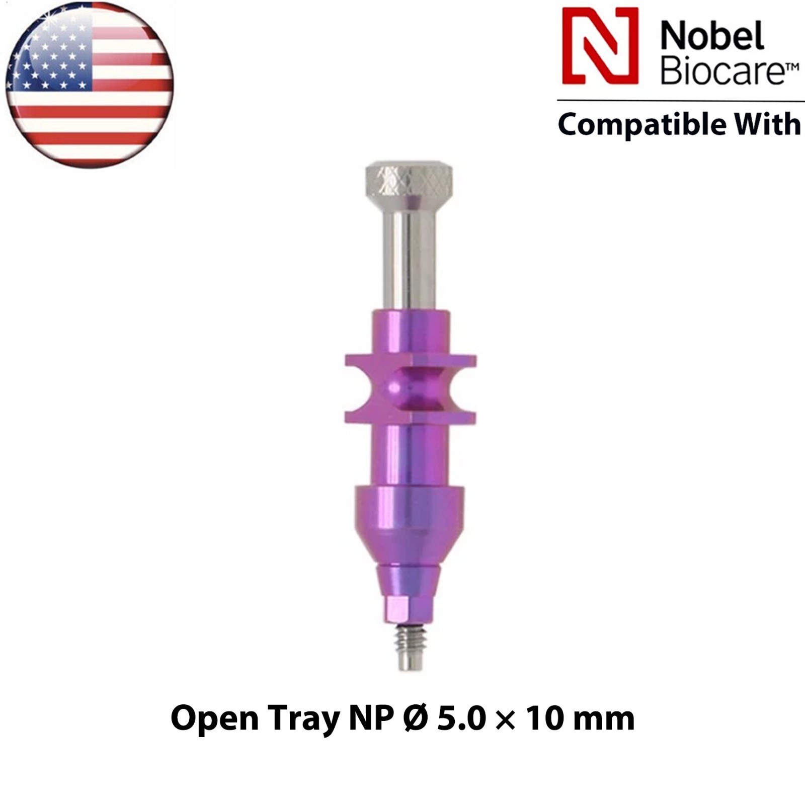 US For Nobel Biocare Active Dental Impression Transfer Coping Open Tray NP/RP