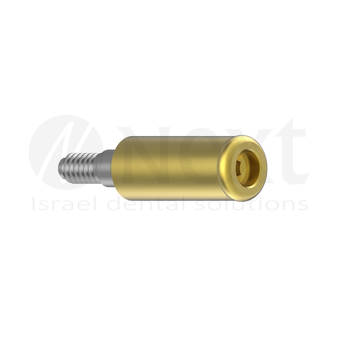 LOTx5 Flat abutment Fit 1-7 mm attachment internal hex