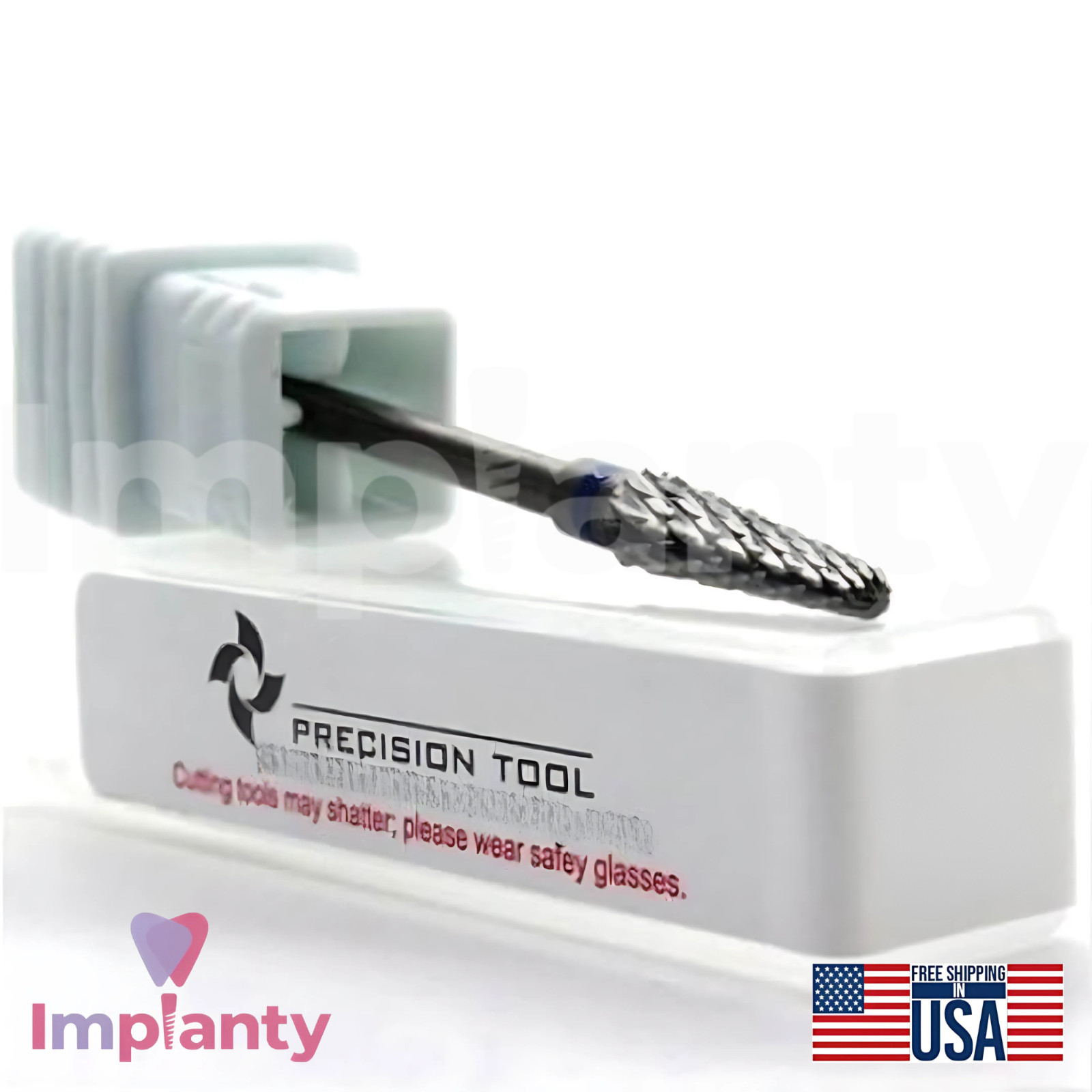 Cross Cut Standard Grit Carbide Dental Bur Ø4.0mm x 14mm 5000331 Dentistry Tool