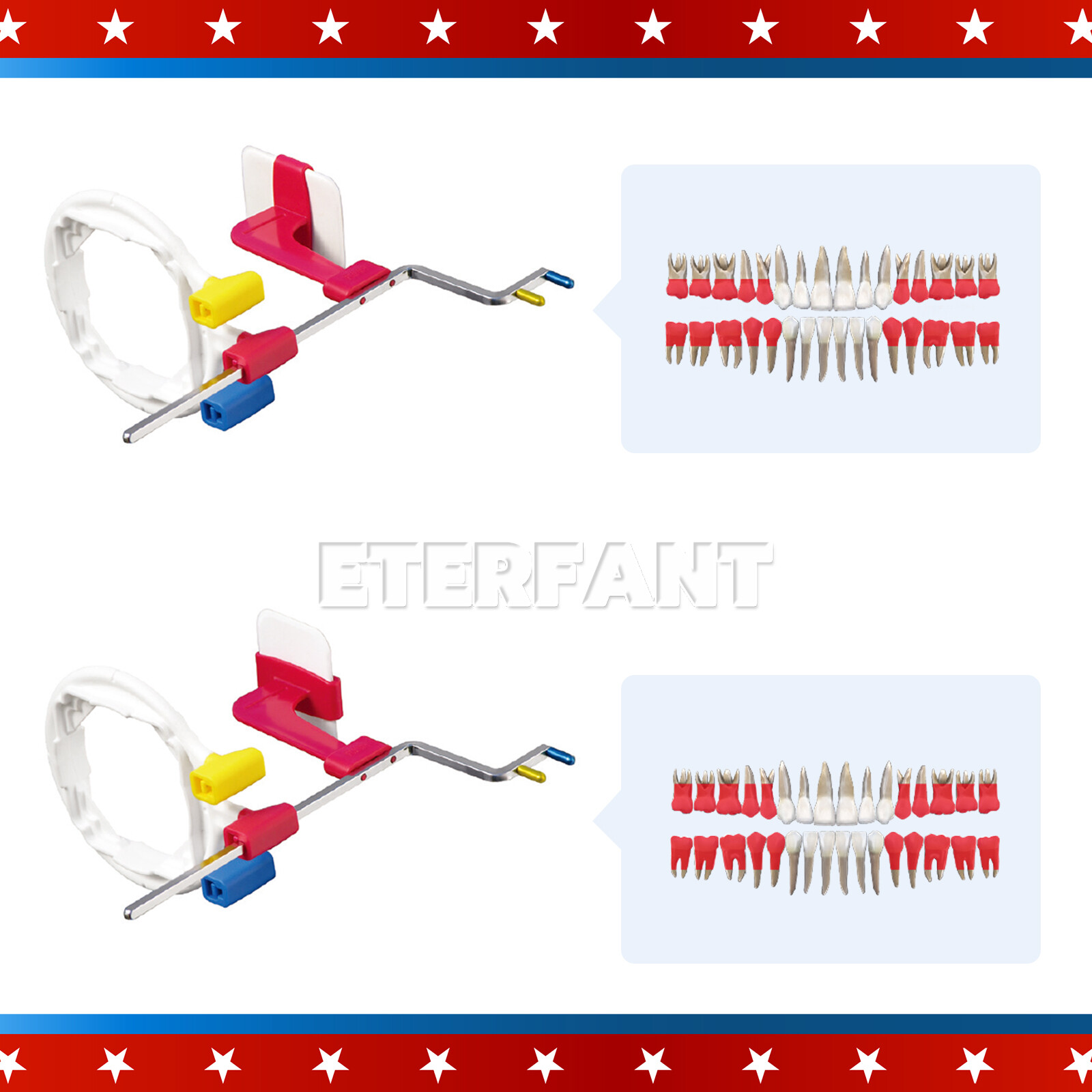 5xUniversal Aiming Arm Color Coded Rinn XCP-ORA Style X-Ray Positioning System