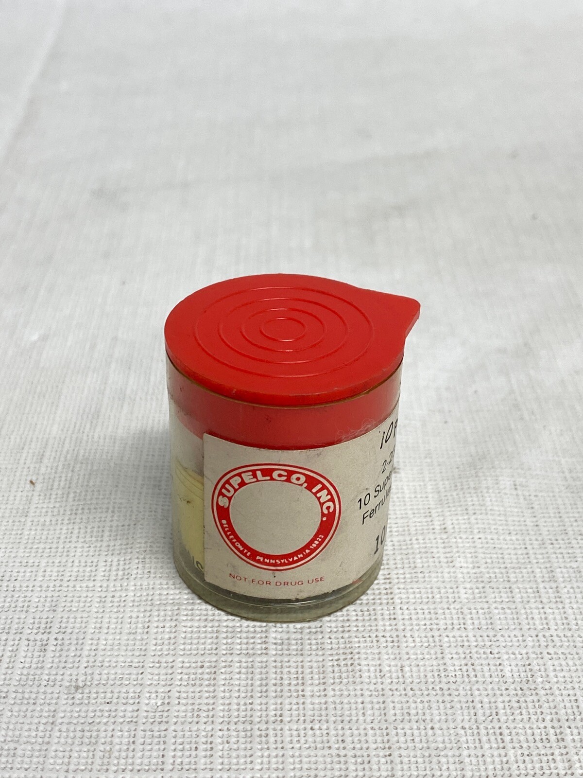 (10/Pk) MILLIPORE SUPELCO 1/4” Supeltex M-2 Packed Column Ferrules 22320