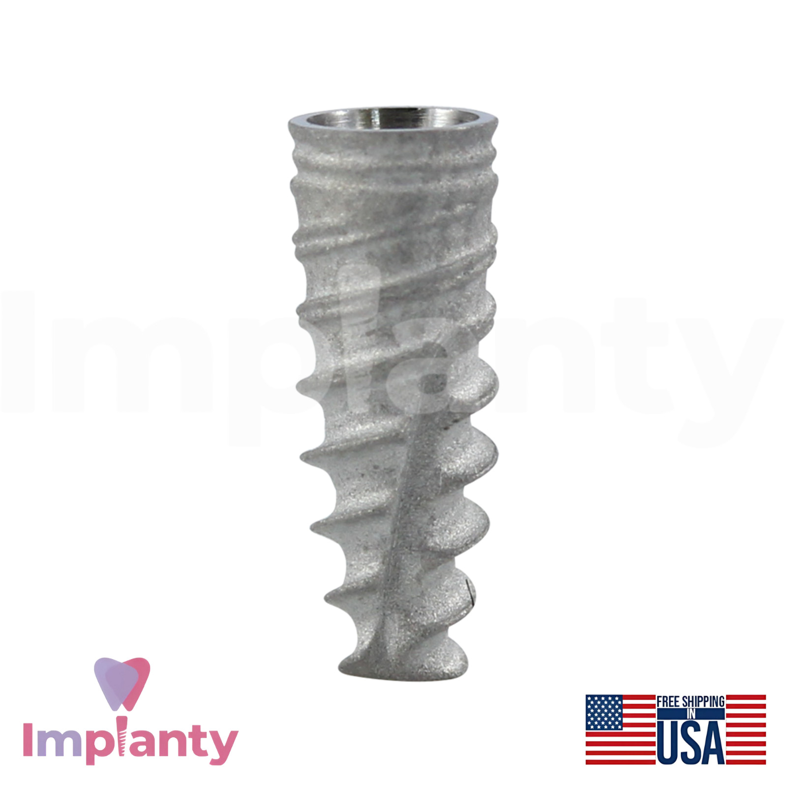 GDT Conical Hex 2.25mm Connection Titanium Dental Fixture Set NP Ø3.5mm
