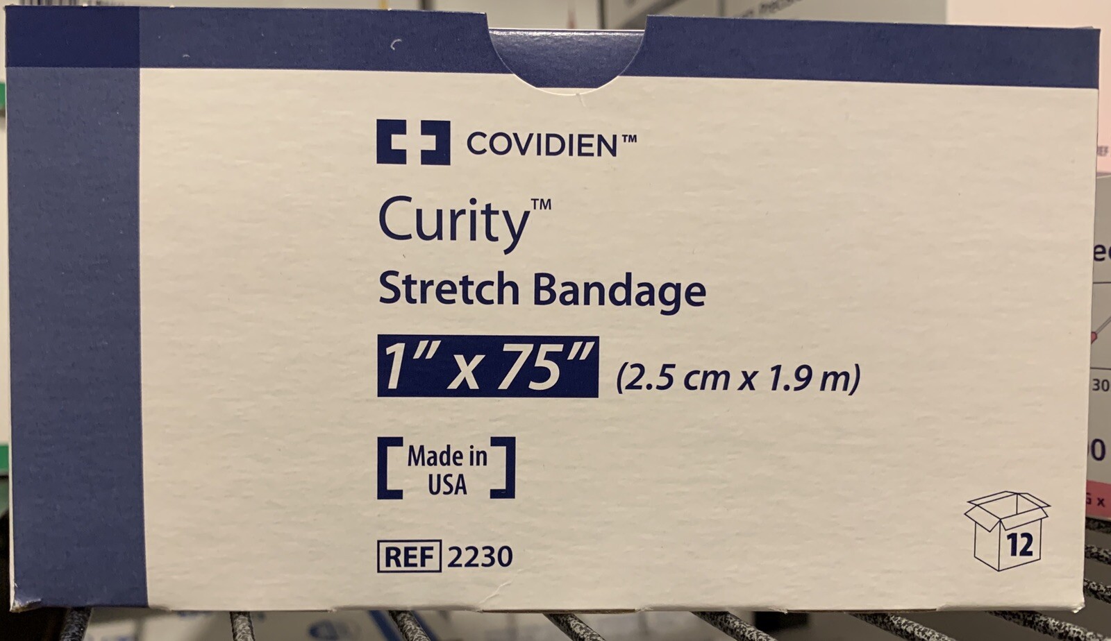 COVIDIEN 2230 Curity Stretch Bandage 1″x75″