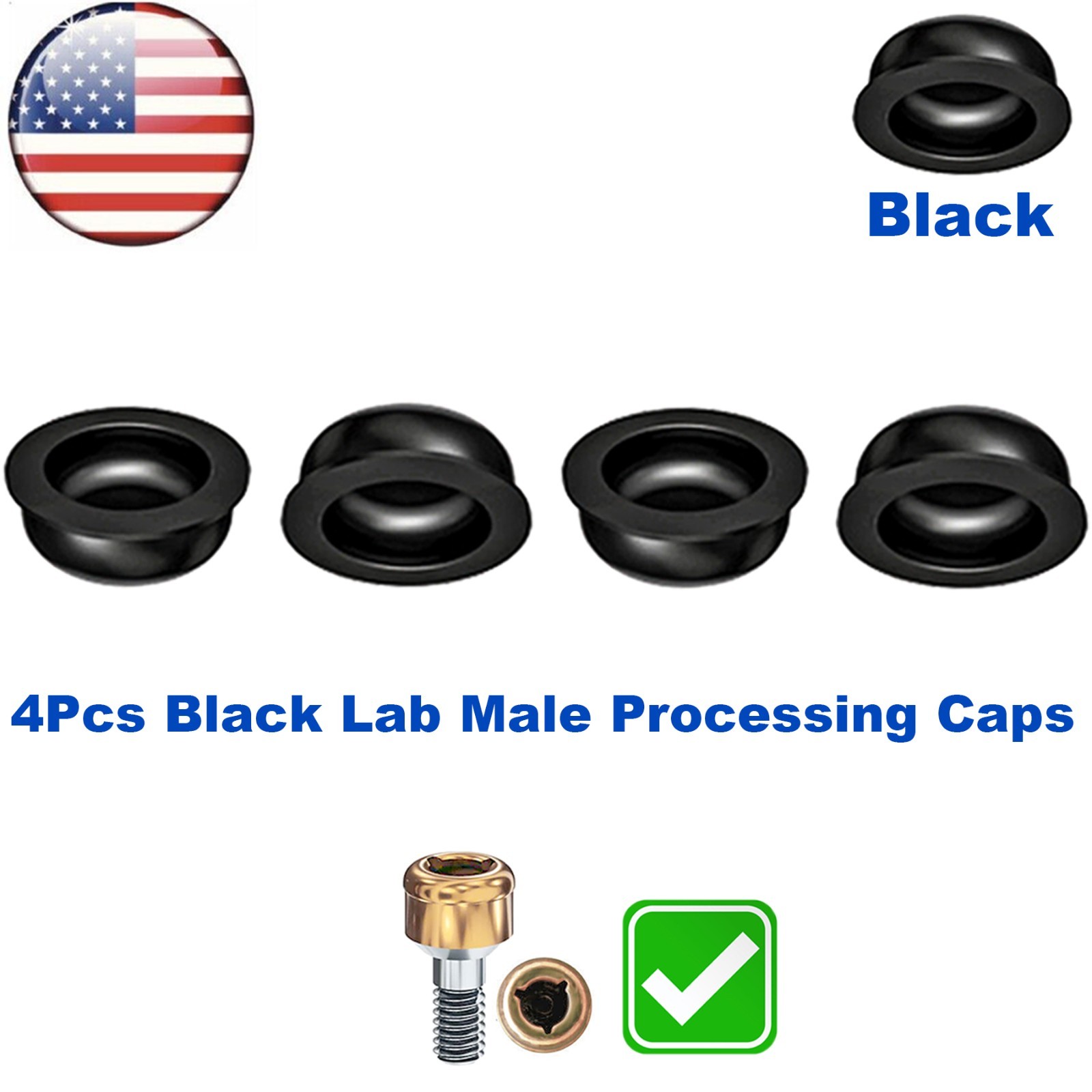 US Dental Locator Core Tool Insertion Overdenture Implant Strong Retention Caps