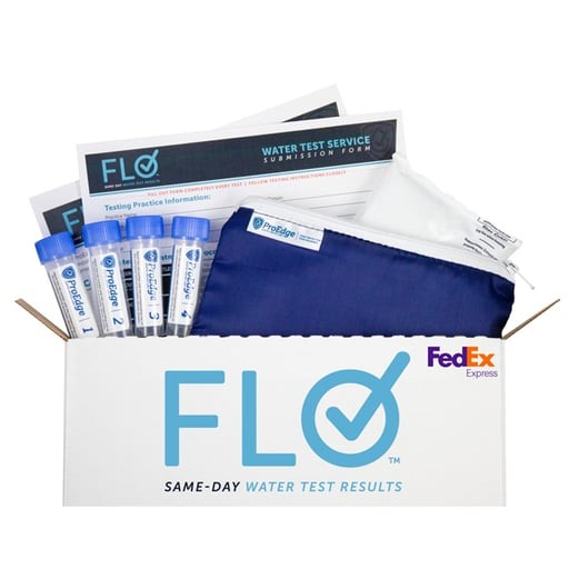 ProEdge 91201 Flo Water Mail-in Dental Test Kit With 12 Specimen Vial