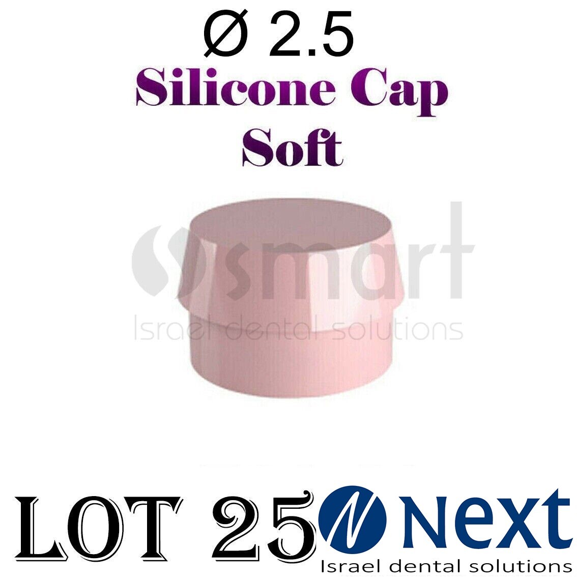 LotX25 Ball Attachment Silicone cap 2.5 mm soft Rhein83 Europe made Original
