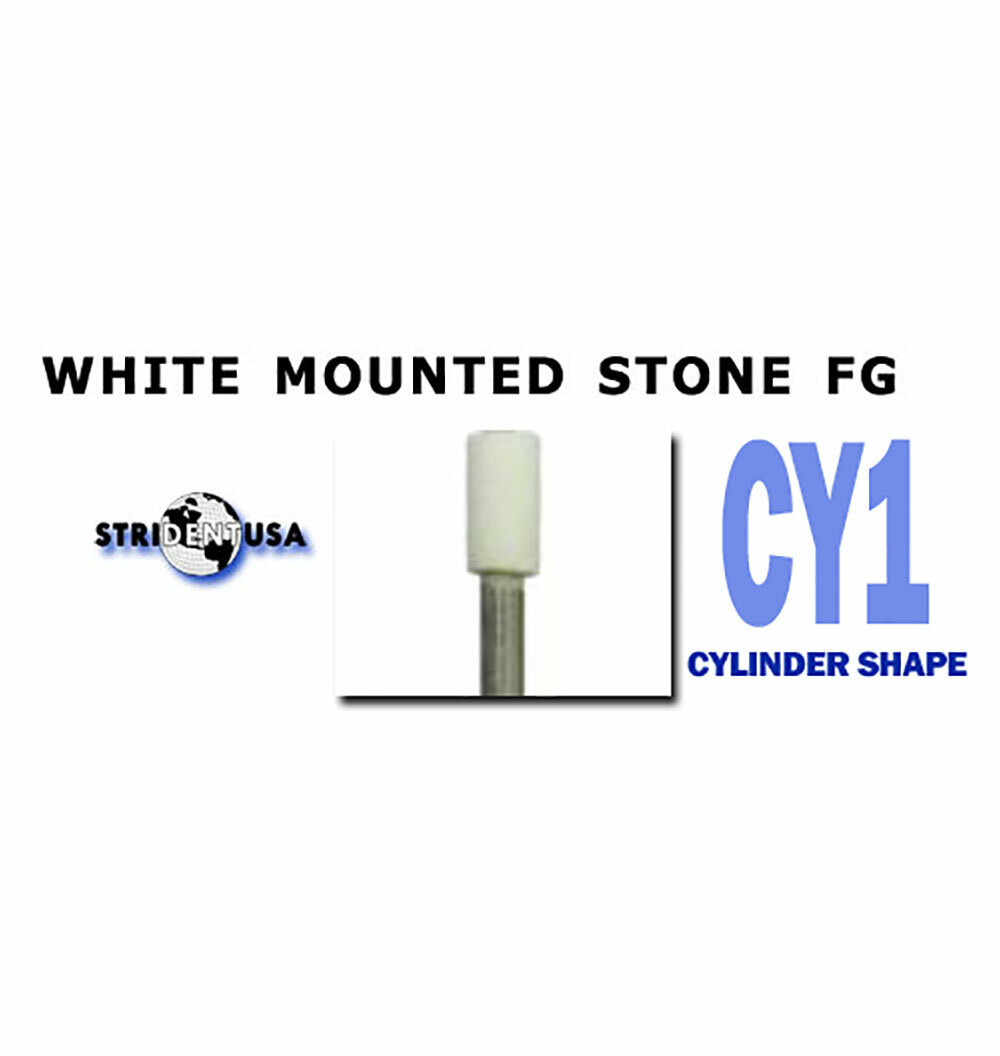 WHITE ARKANSAS STONES CY1 DENTAL POLISHING 12/PER BOX