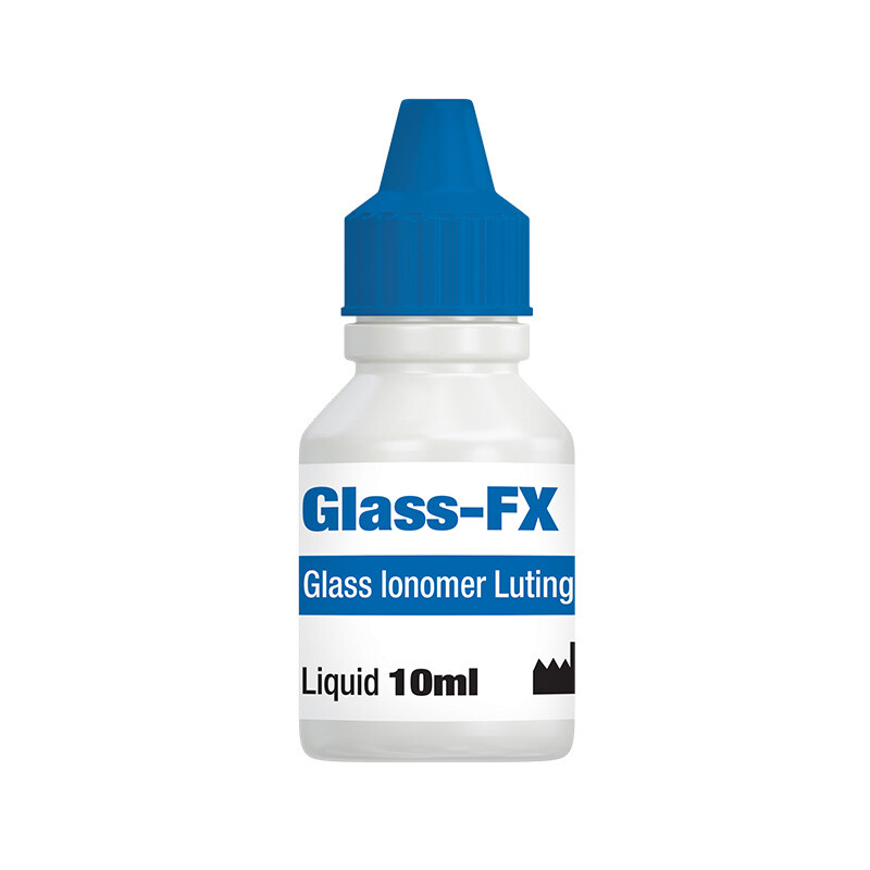 Dental DSI Glass-FX Clear Cement Semitransparent Restorative Material 15g&10ml