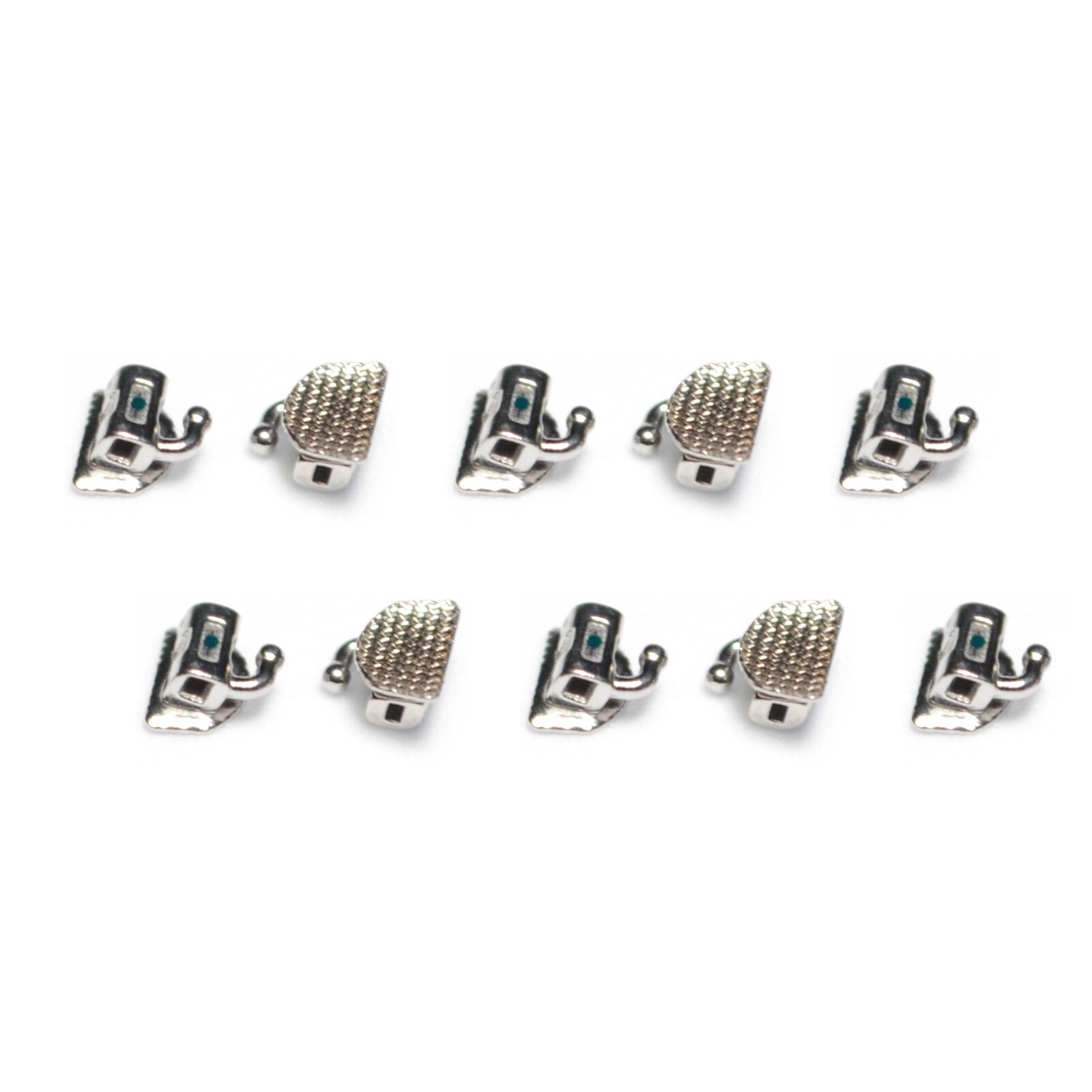 J&J Ortho Dental Orthodontic Second Molar Single Non-Convertible Buccal Tube