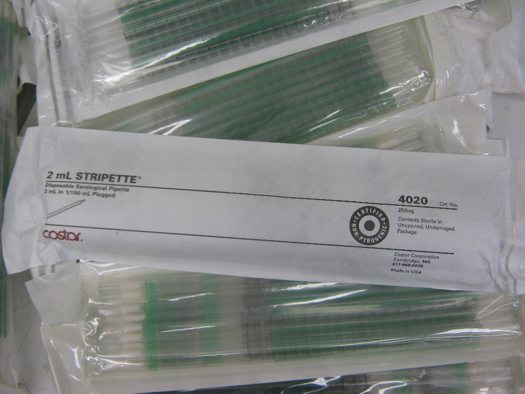 COSTAR 2mL IN 1/100 mL PLUGGED STRIPETTE 4020