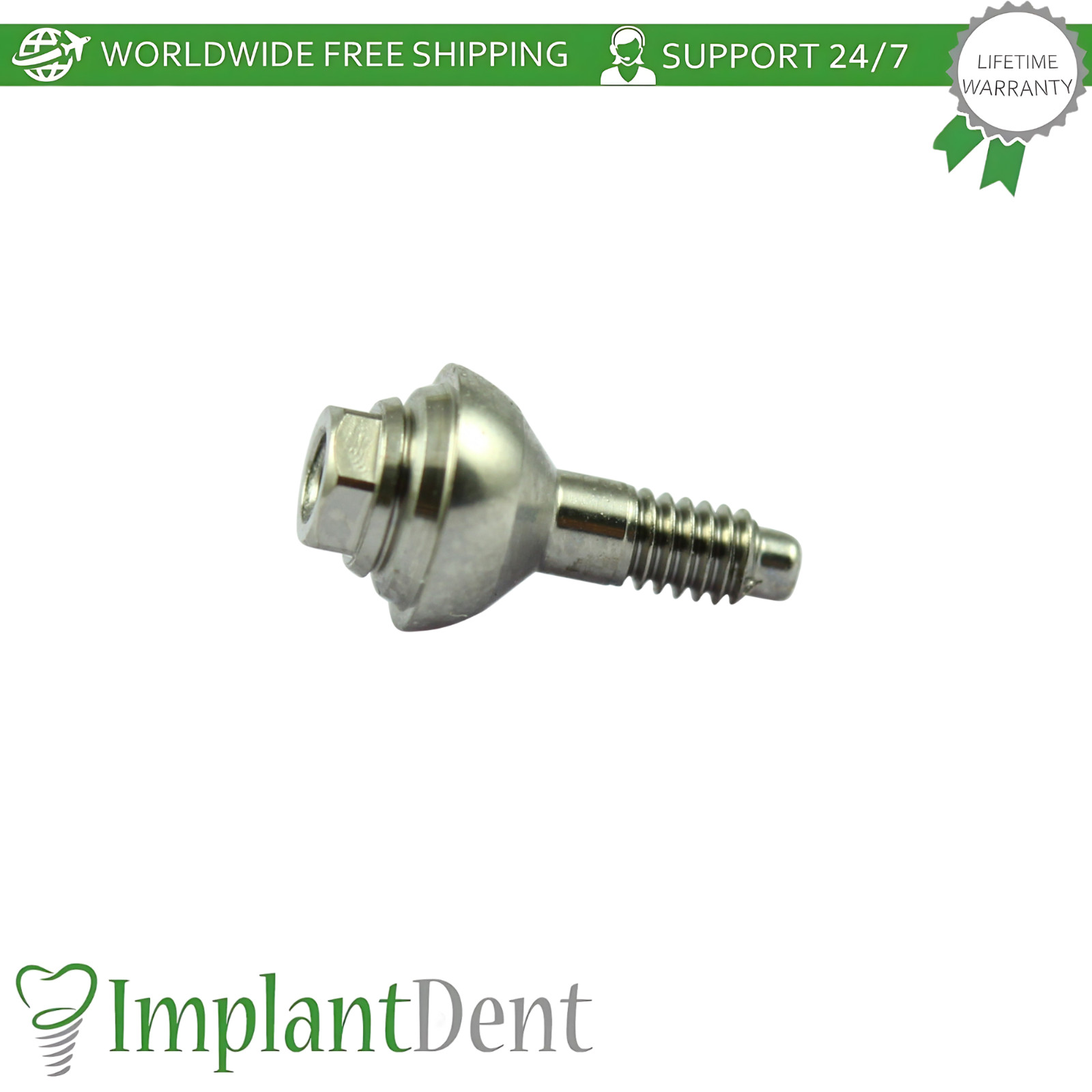 Straight Ø4.8mm Multi Unit Prosthetic SP Int Hex 2.45mm MIS Compatible