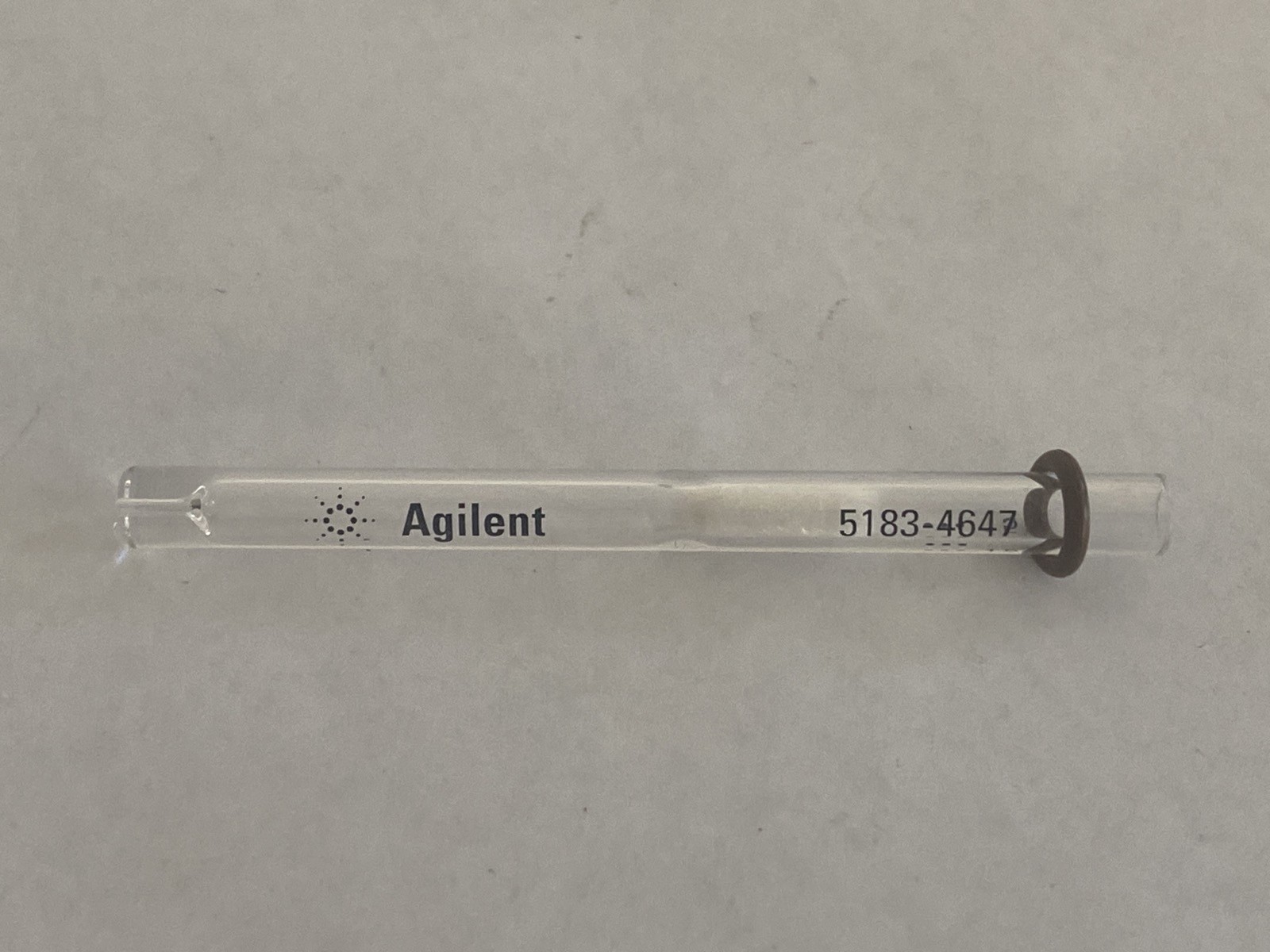 AGILENT Gas Chromatography Split Inlet Liner 4mm ID 78.5mm L 870uL 5183-4647