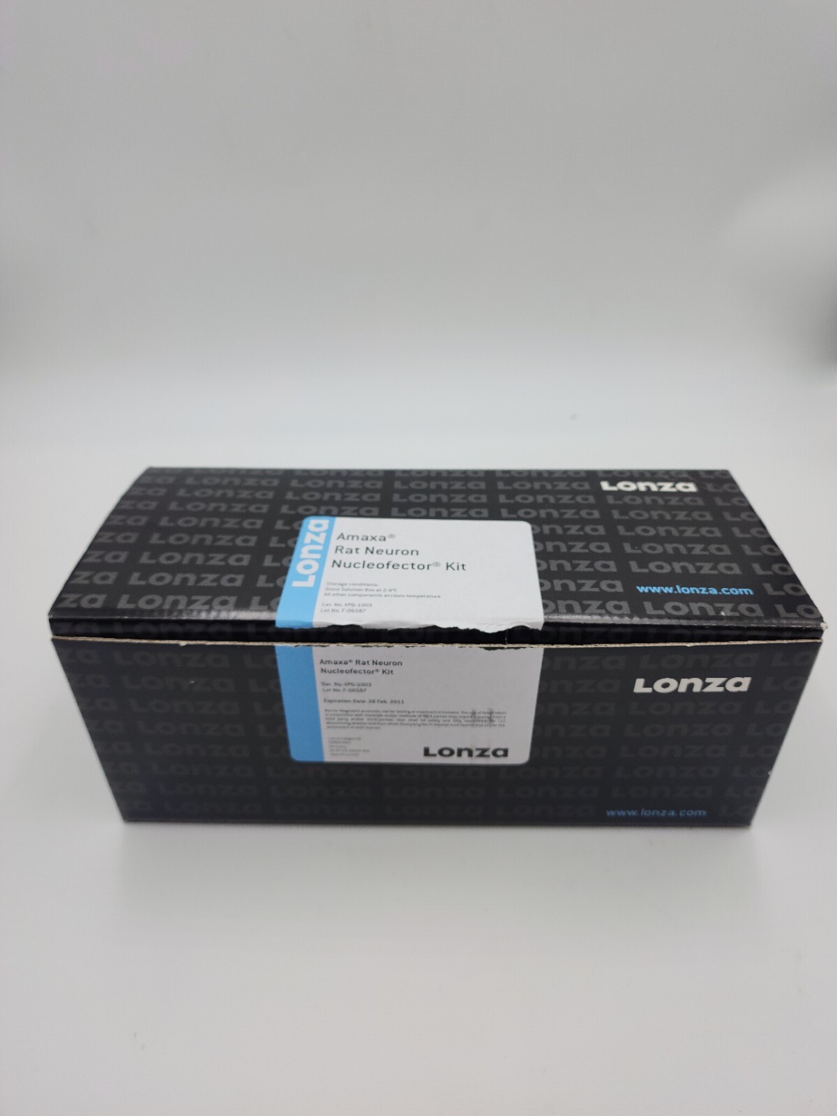 LONZA AMAXA VPG-1003 RAT NEURON NUCLEOFECTOR KIT EXPIRES 26-FEB 2011