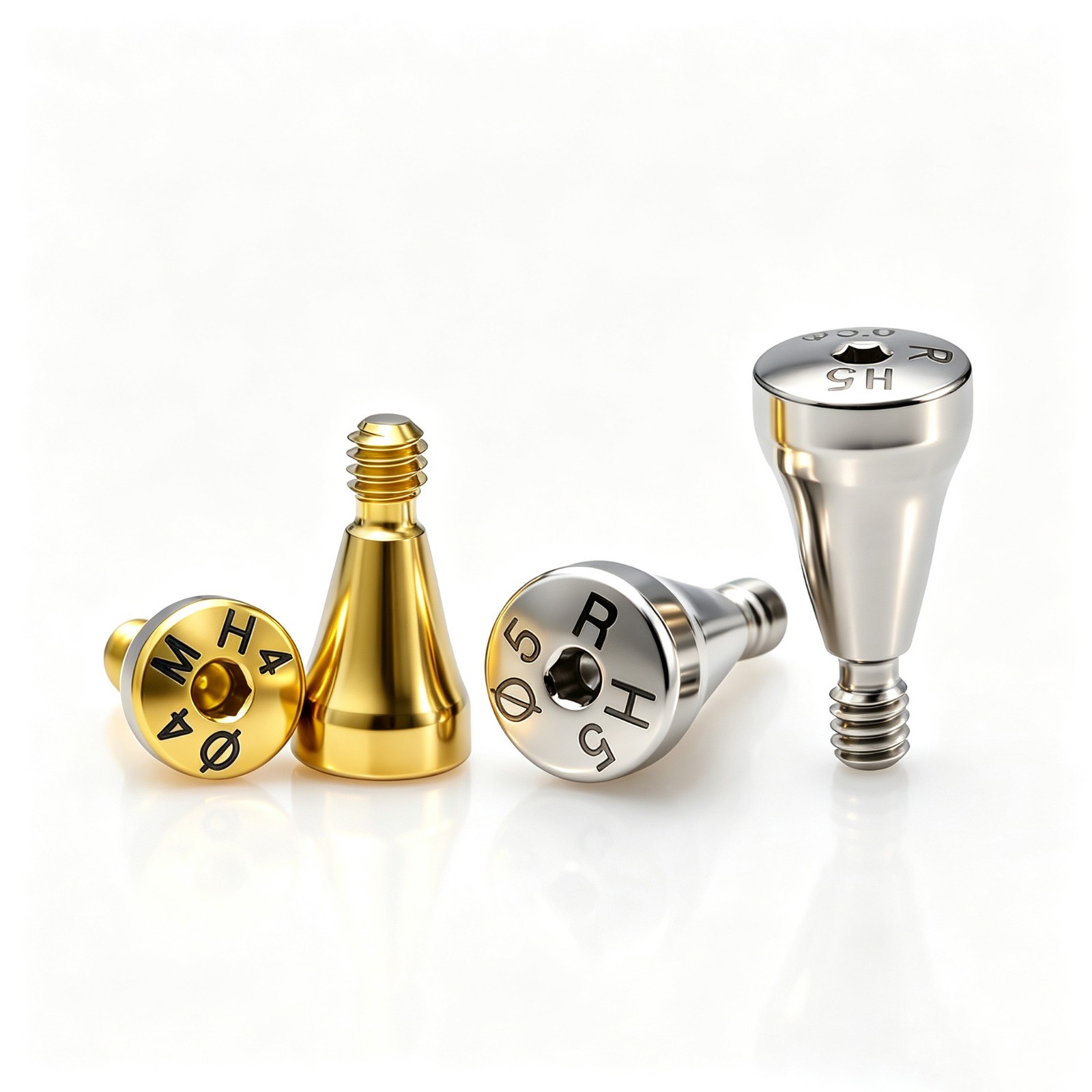 US Dental Healing Abutment Cover Screw Mini Regular Compatible Osstem Hiossen ET