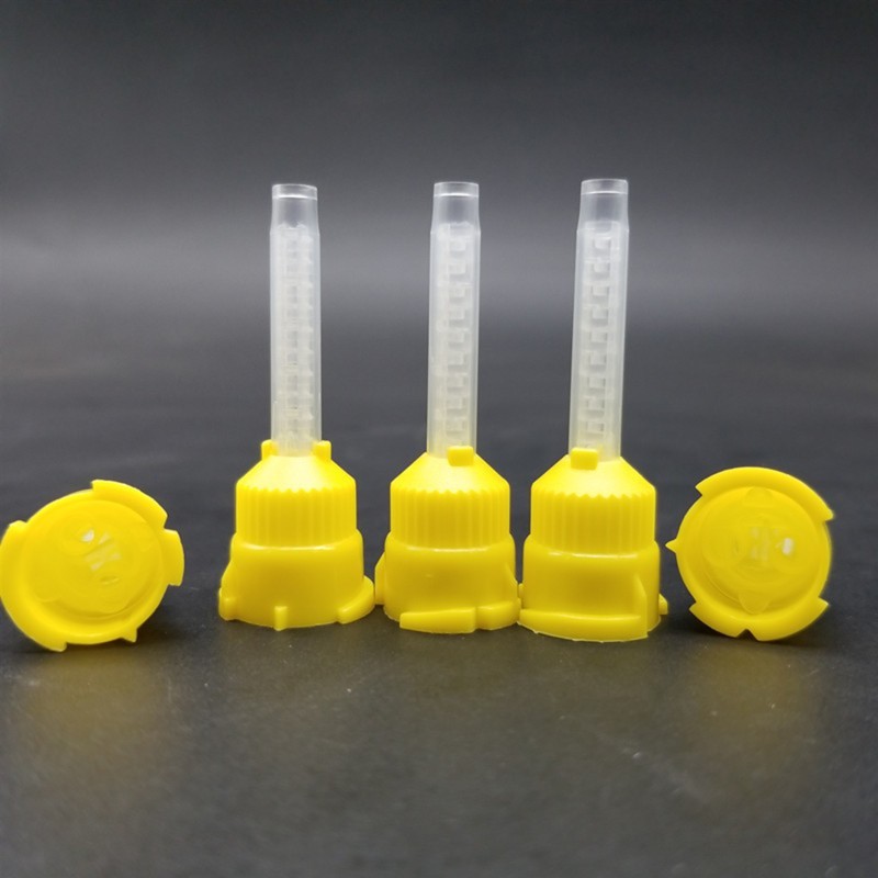 Dental Impression Mixing Tips Impression HP Tips Yellow 5.0mm(1:1) Long Short