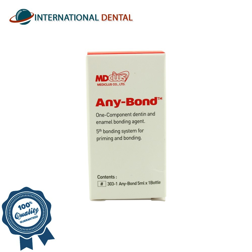 Dental MediClus Any-Bond™ 5th Generation Bonding Agent 5ml Light Cure Material