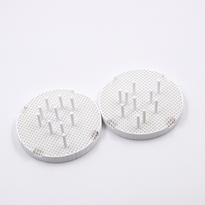 Dental Lab Ceramic Honeycomb Firing Trays Round Porcelain Zirconia Supply Pins