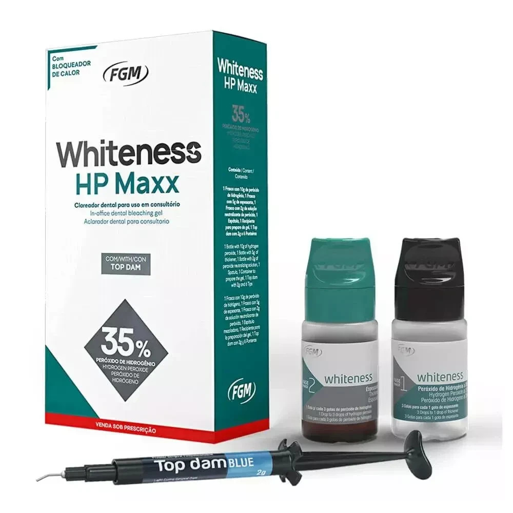 Dental Whiteness HP MAXX in Office Bleaching Gel Pack