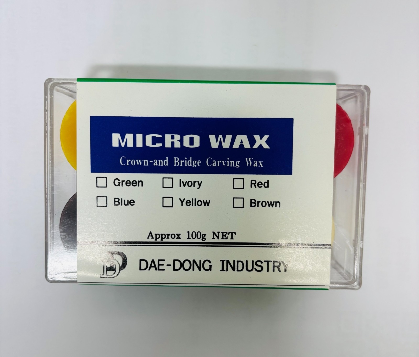 Dental Crown and Bridge Carving Wax 100g