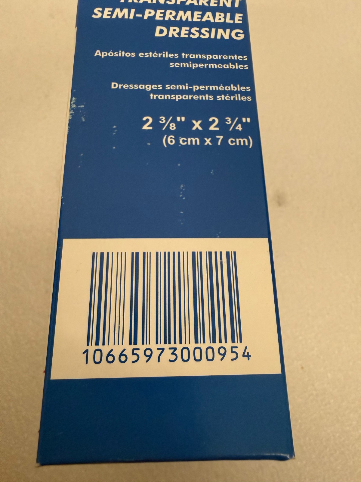 Dukal 4067 Transparent Dressing 2-3/8×2-3/4 100ct Training Lab Use