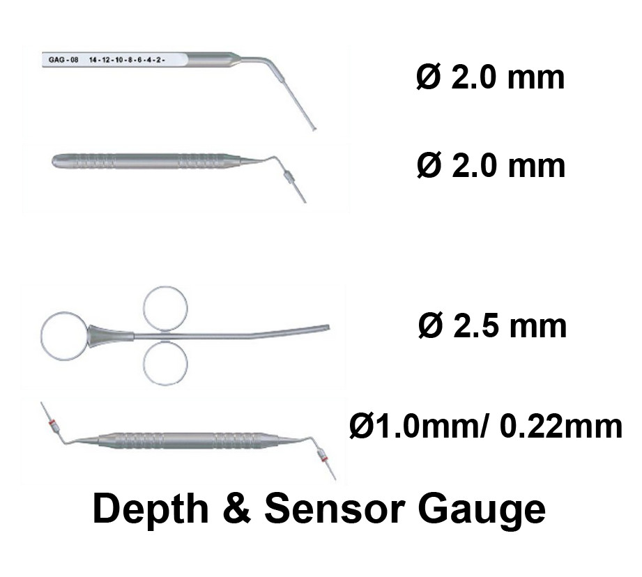 1pcs Dental Surgident Toca Sinus Lifting Kit For Crestal Approach Surg ical Tool