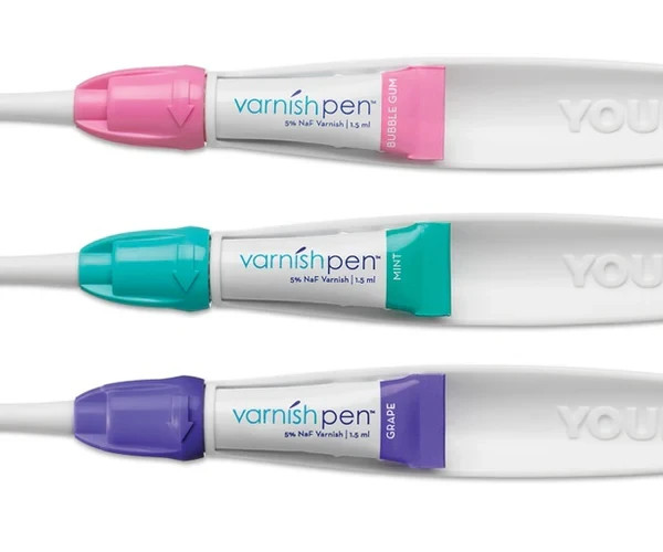Young Varnish Pen, 1.5mL, 5% NaF, Assorted, 45/bx, 295782, Exp 10/31/2025