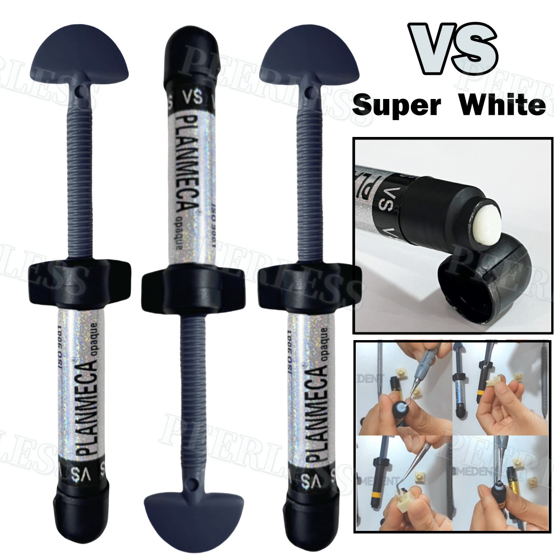 Dental Composite Resin Light Cure Bright White Veneer Hybrid Aesthetic VS 4.5g