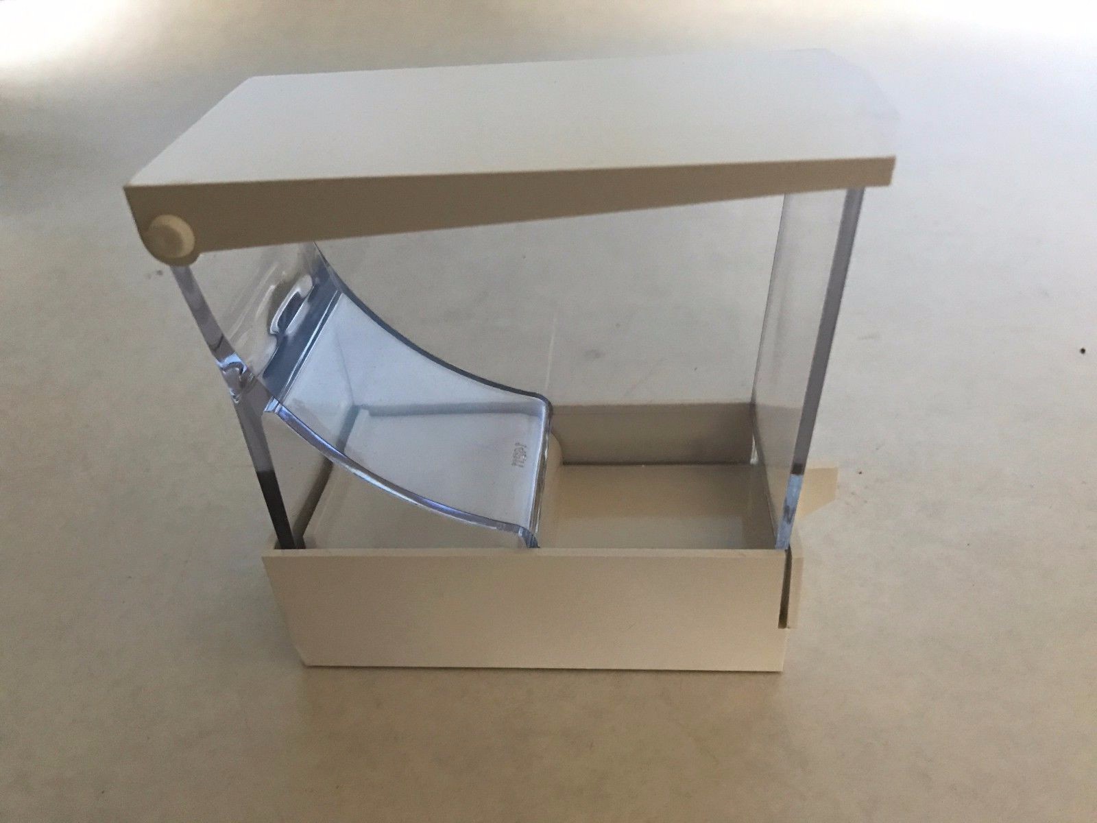 Dental Cotton Roll Acrylic Dispenser Pull Style