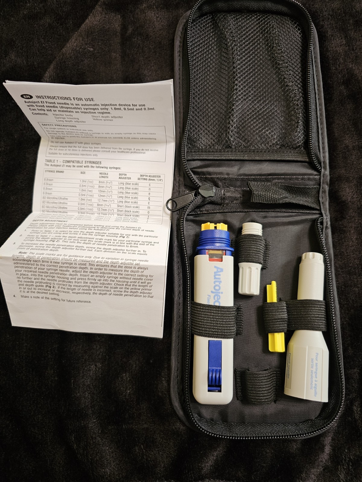 Petfine Auto Injector Needle Injection Aid Device OWEN MUMFORD OPEN BOX