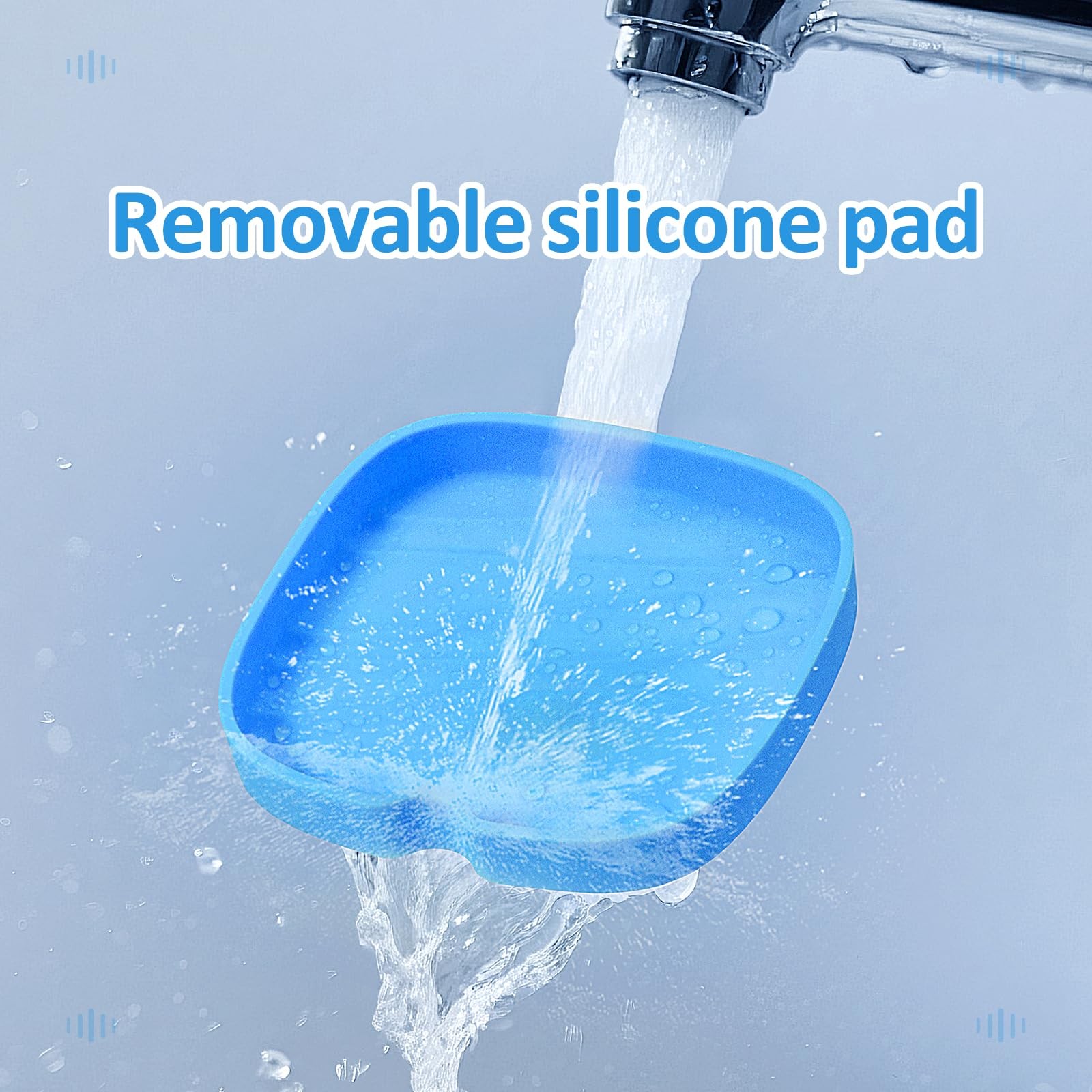 Gaboolo 2 Pack Retainer Case Slim 3.46×3.46×1.14 Inch, 2Pack Black Blue