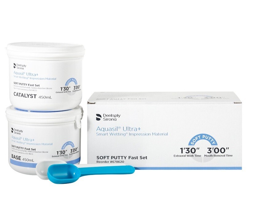 Dentsply Aquasil Easy Mix Putty Regular Set High Viscosity impression material