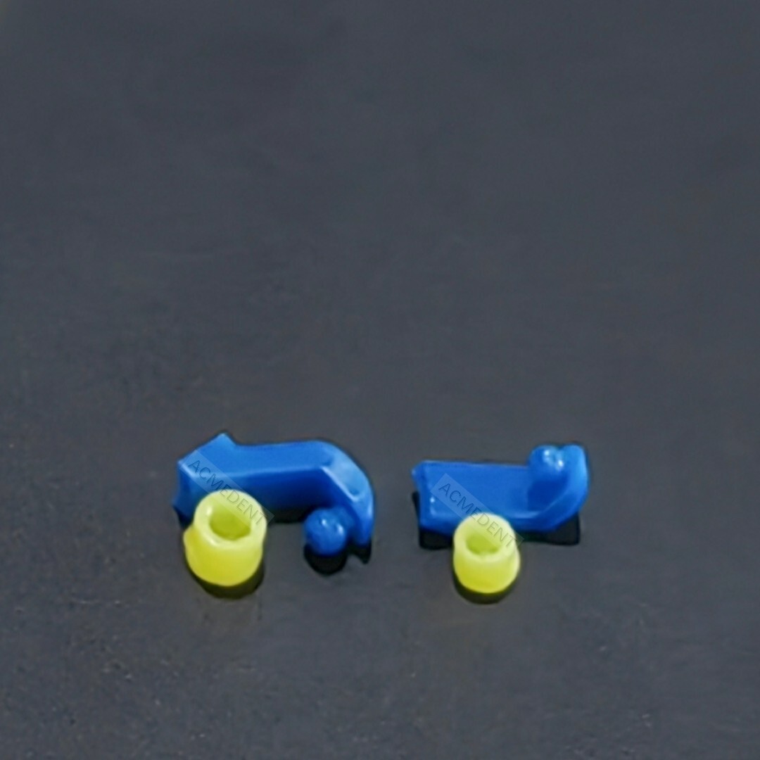 Dental Overdenture Castable Ball Attachment Unilateral Pre-Sectioned Beveled Cap