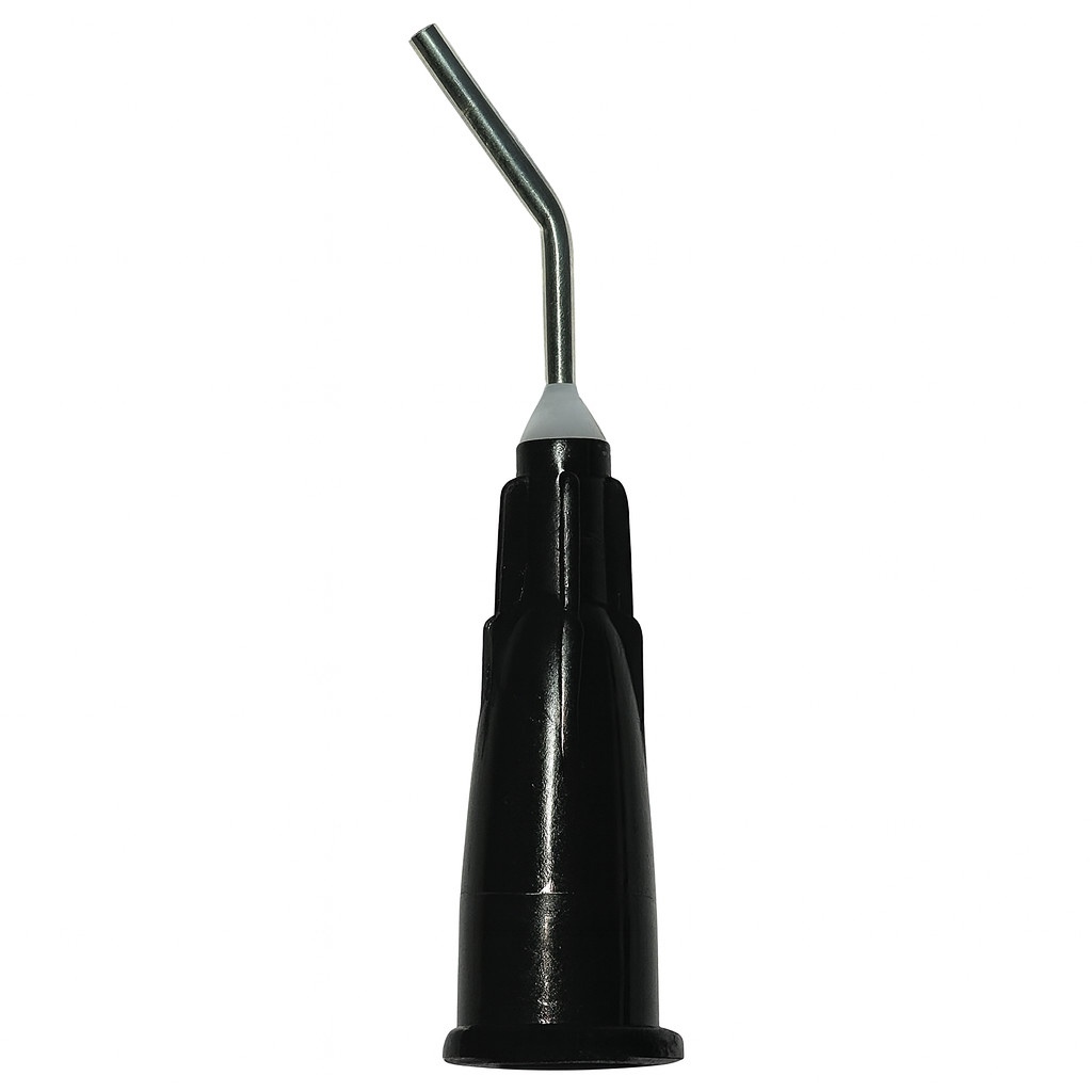 Safe-Dent Pre-Bent Applicator Tips Dental Flow Dispensing Black – 2500pcs