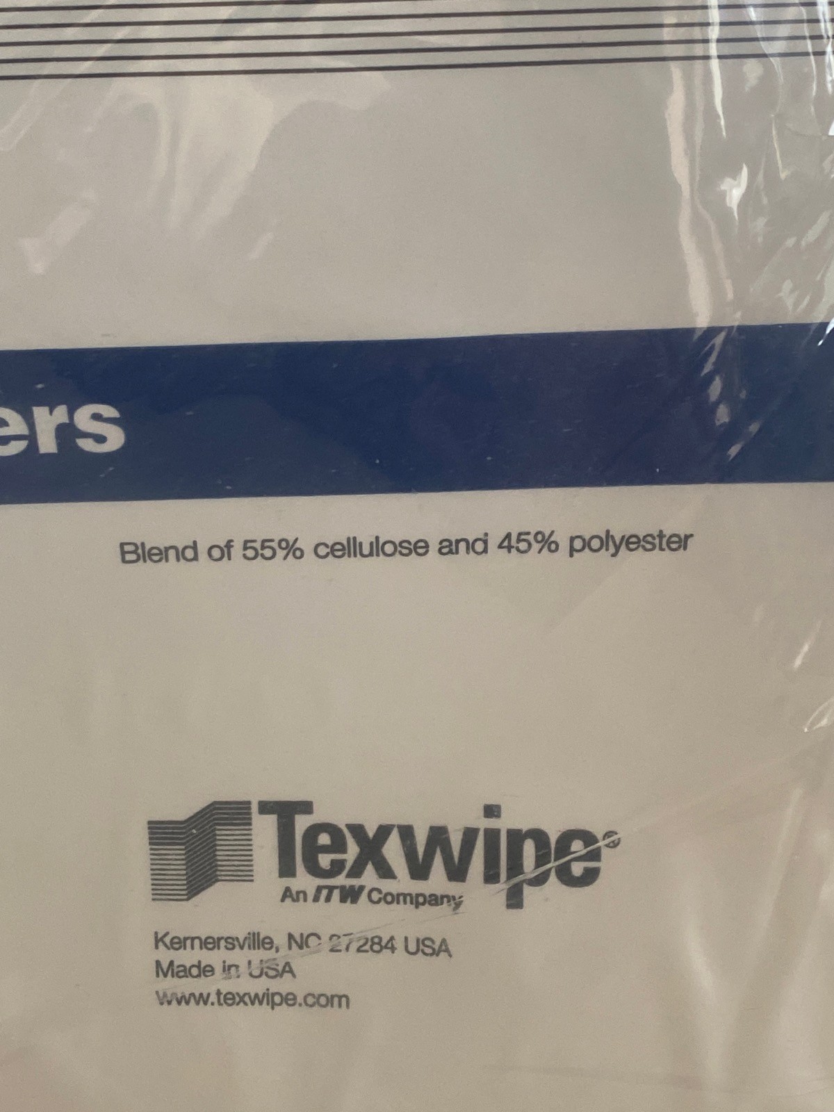 (150/Pk) TEXWIPE VersaWipe Dry Non-Woven Cleanroom Wipers 12”x12” NS TX622
