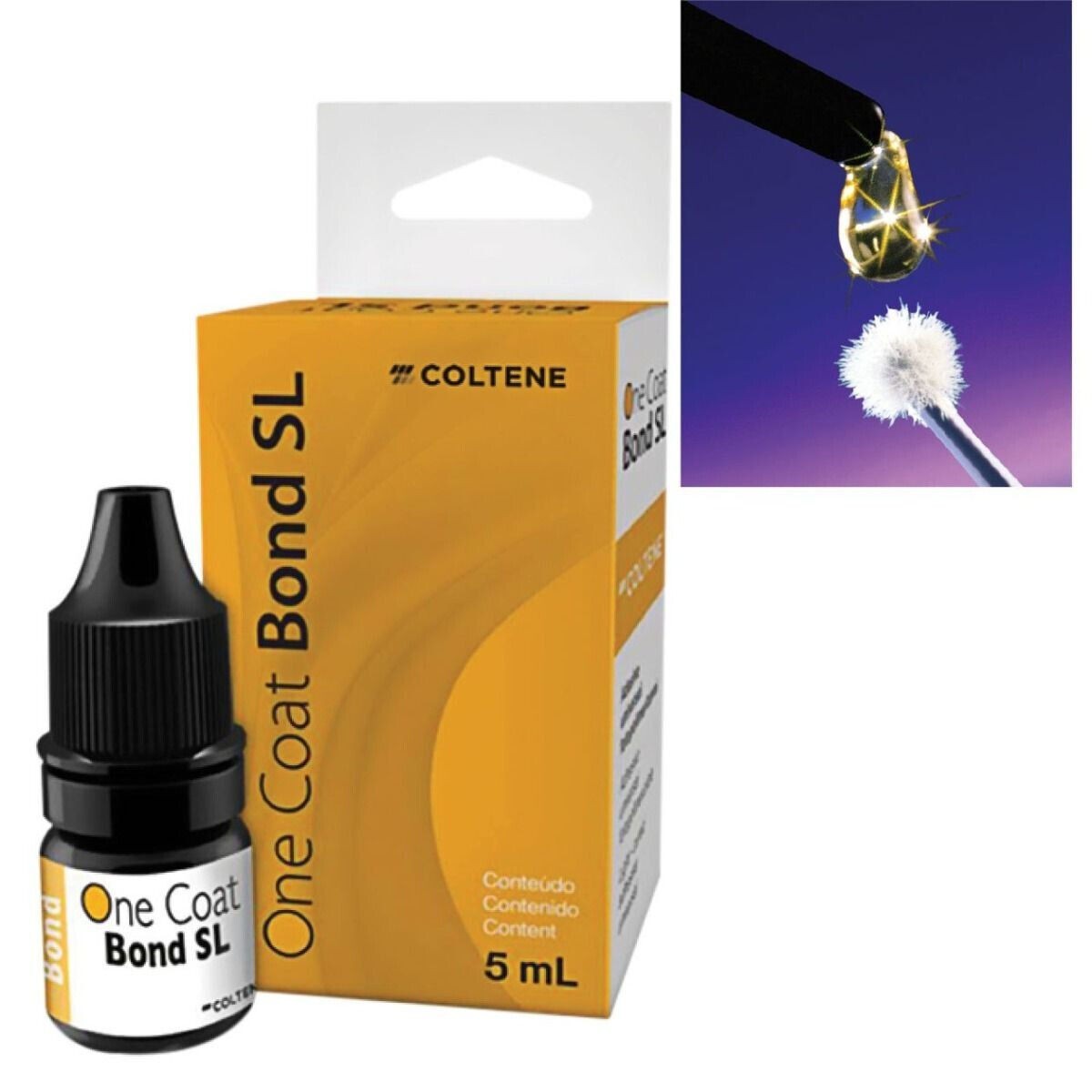 Coltene One Coat Bond SL Refill Solvent Free Dental Bonding Adhesive (Free Ship)