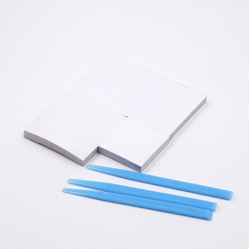 50 Sheets Dental Disposable Mixing Pad Paper Spatula Impression S/M/L 2 Sides