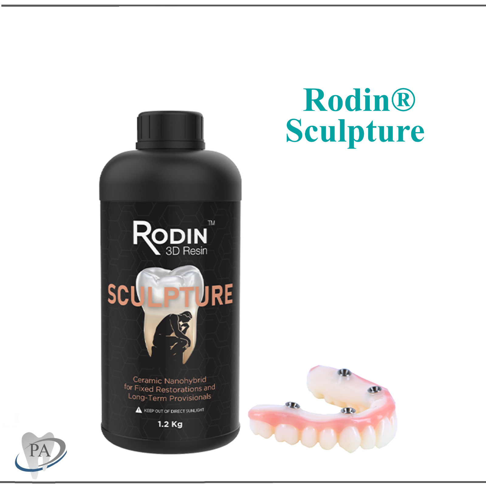 3D Rodin Resin Printing Materials, Denture Base, Clear Bite Splint, Sculpture et
