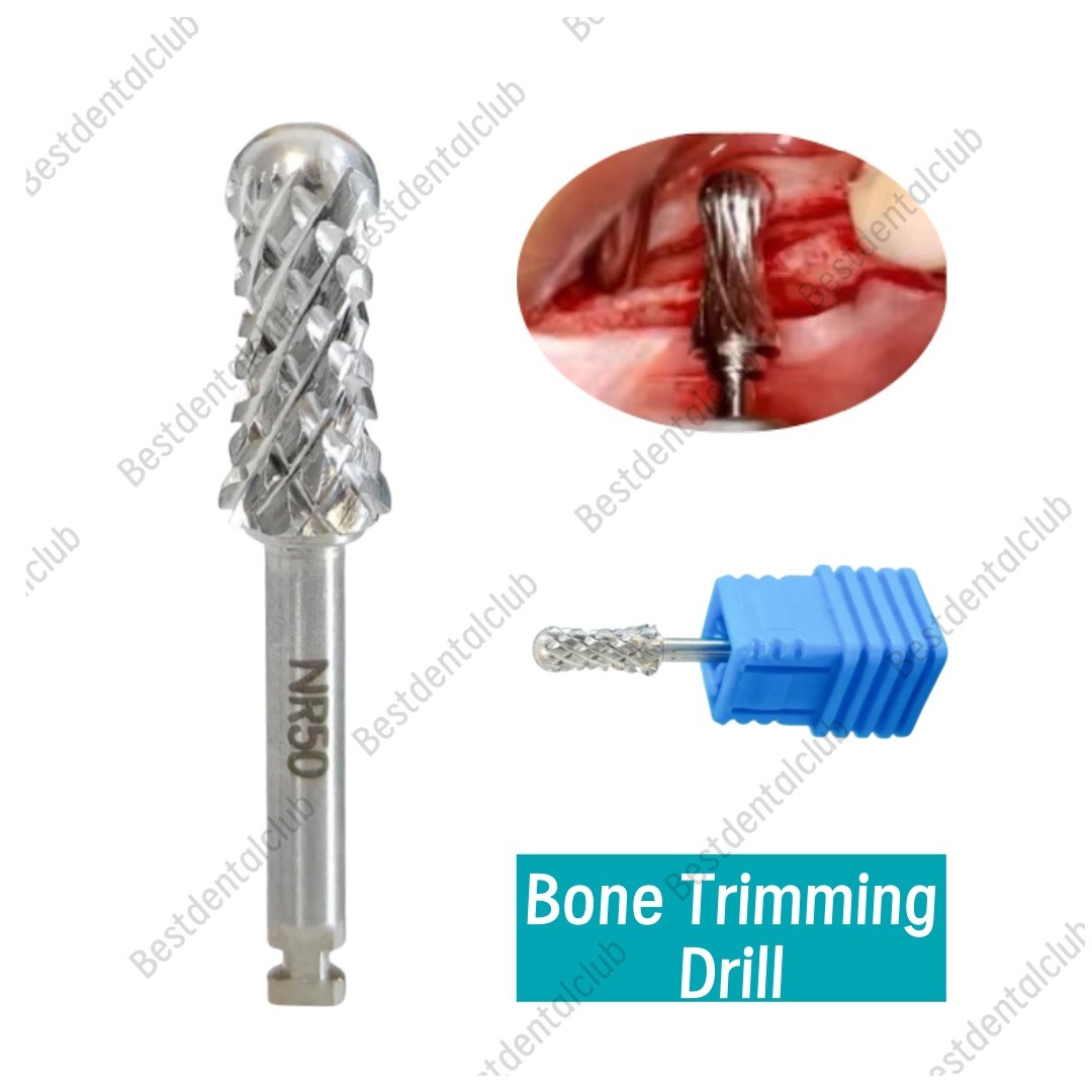 Dental Trimming Drill Crest Remover Sculpte Ridge Contouring Bur Shape
