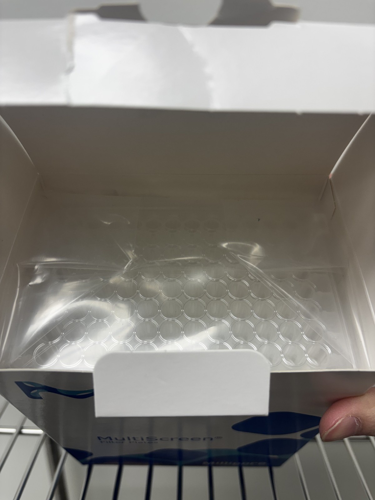 Multiscreen 96 well Plate PTFE membrane 0.45 μm pore size (Millipore #MSRLN0410)