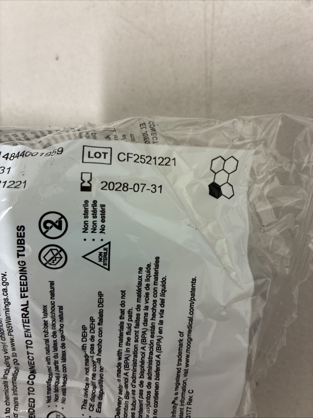 Infinity Enteral Feeding Pump (7 Cnt) Exp 07/28 INF1200-E