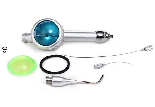 Dental Hygiene Prophy Jet Air Polisher System Tooth Polishing Handpiece 2Hole