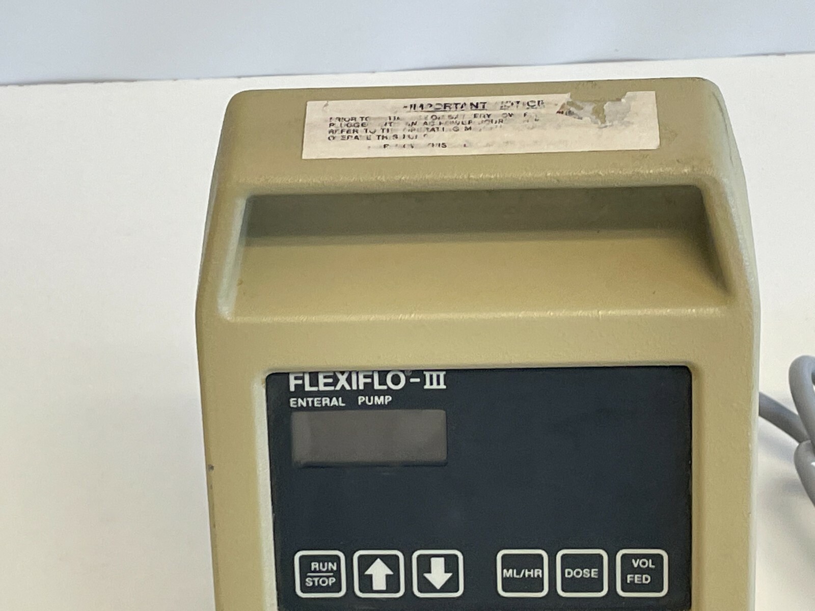 Ross Flexiflo III Enteral Feeding Pump Peristaltic
