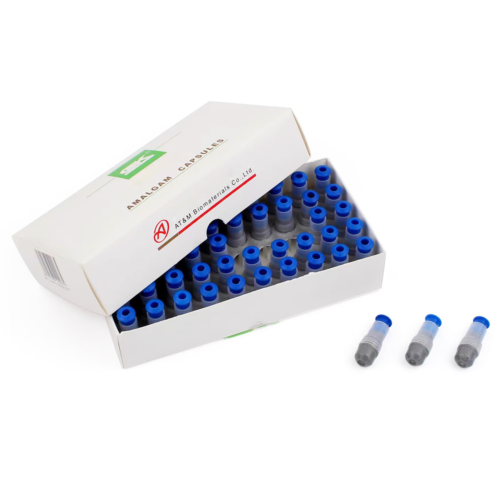 Dental Alloy Amalgam, 1 / 2 / 3 Spill Regular Set, 500 or 50 Capsules, Zinc Free