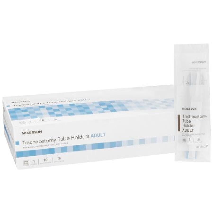 McKesson Tracheostomy Tube Holder Adult One Size Fits Most Adjust NonSterile 100