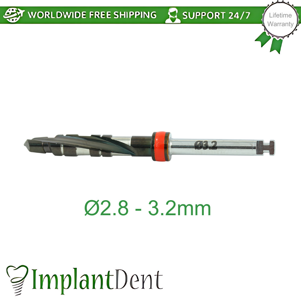 1x Dental DLC Step Drills External Irrigated 16mm Dentistry Marking Tool