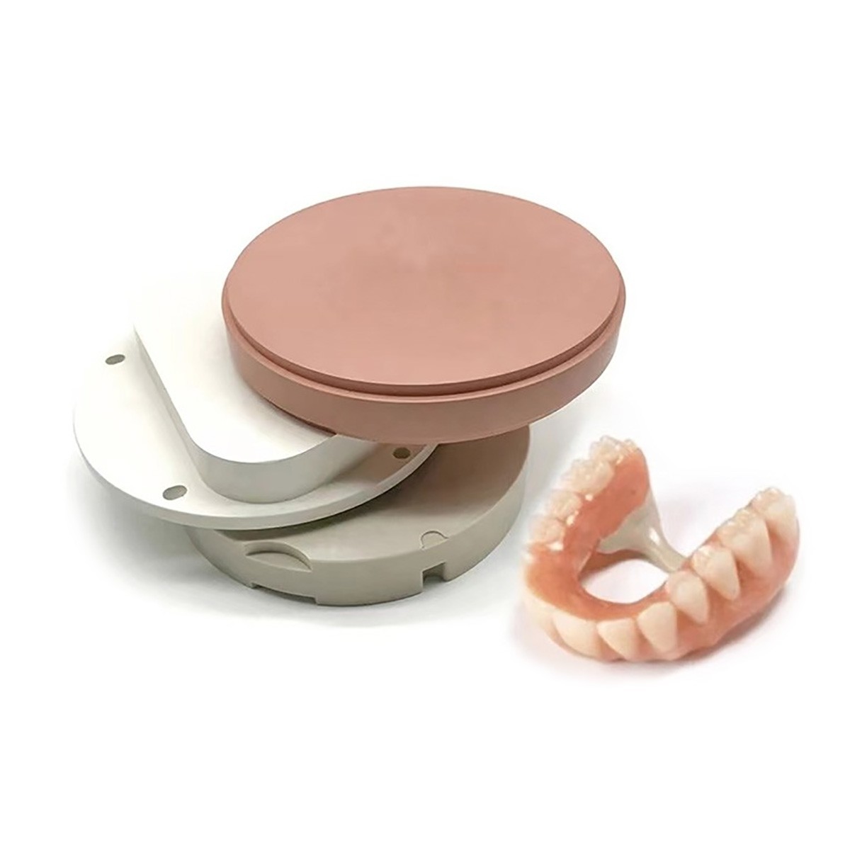Dental PEEK Blocks Implant Denture CAM CAD Gingiva Prosthetics PEEK Disc 98mm