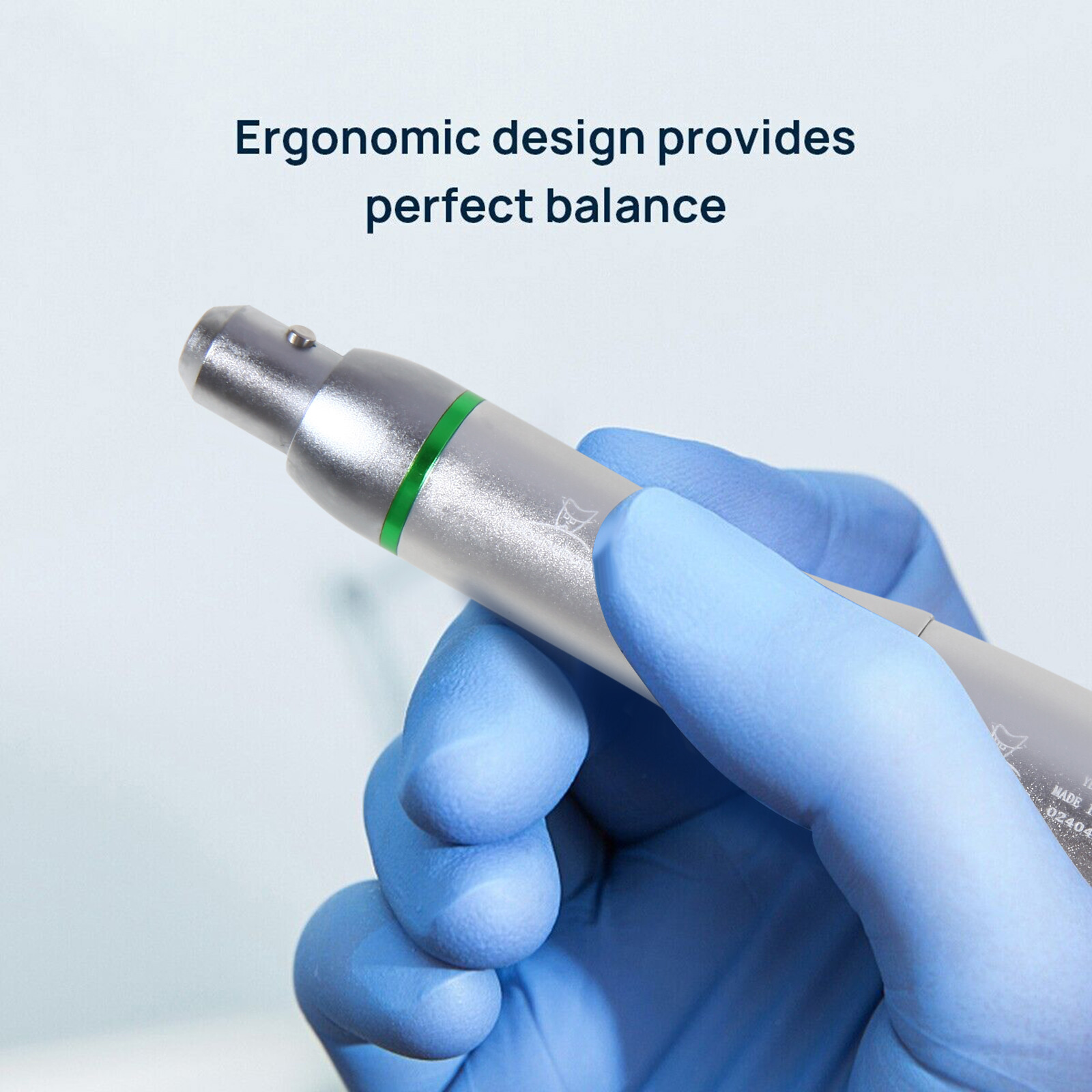 360°Swivel Dental Hygiene Prophy Handpiece Air Motor 4 Hole & 4:1 Nose Cone YB