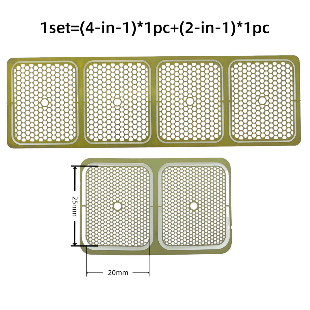 Dental GBR Titanium Mesh Membrane Guided Regeneration Plate Barrier USA