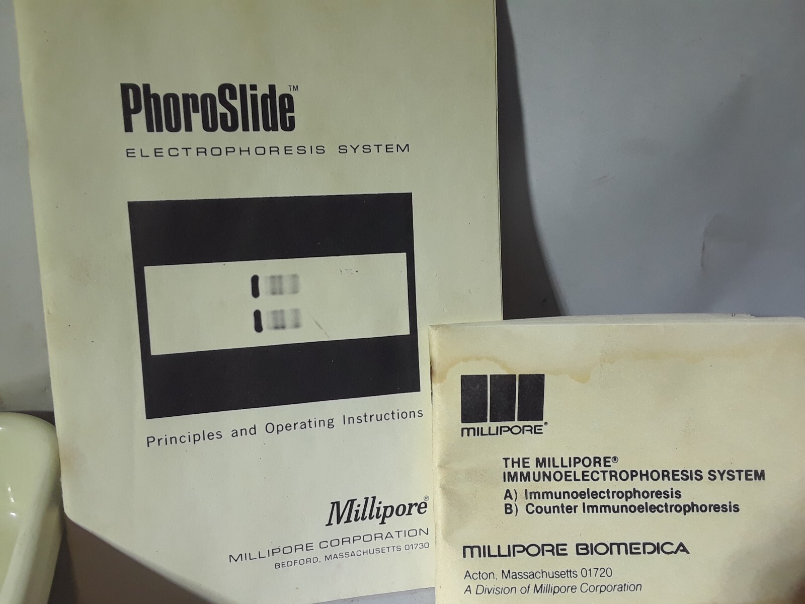 Millipore Immuno-Phoroslide Adapter Kit Cat. No. XE21 031 00