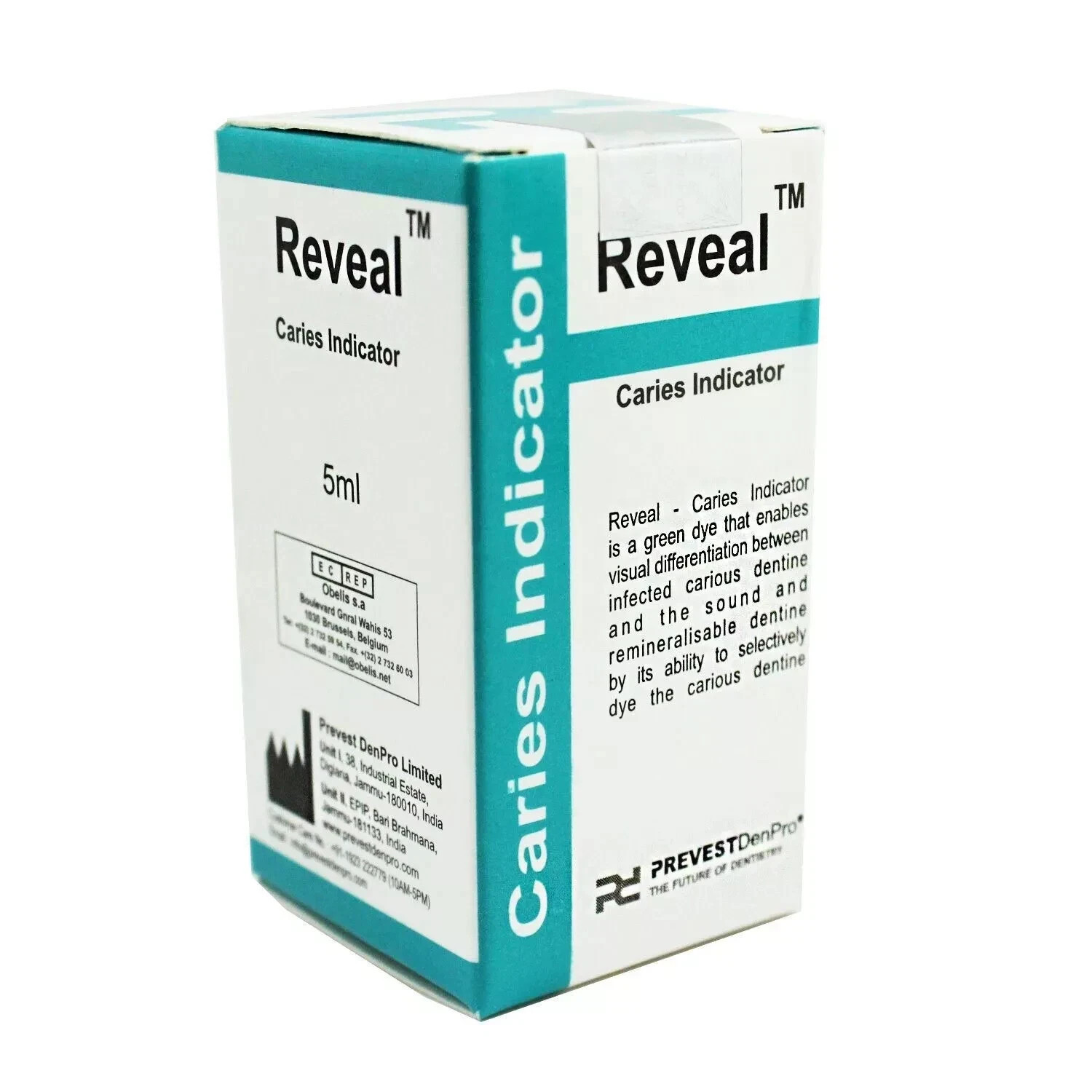 Prevest Denpro Reveal Caries Indicator Dye Dentin Caries Detector With Free Ship